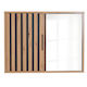 Eurocasa Bathroom Cabinet 60x15x46cm Brown