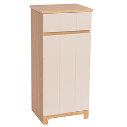 Eurocasa Ντουλάπι Μπάνιου 38x30x83cm Καφέ 9737