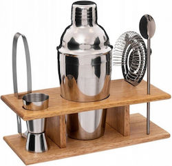 Home Theory Set Für Cocktail-Zubereitung 6 Stück Holzbasis Bamboo