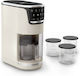 Tefal Dolci Ice Cream Maker 3x1.4lt Brown
