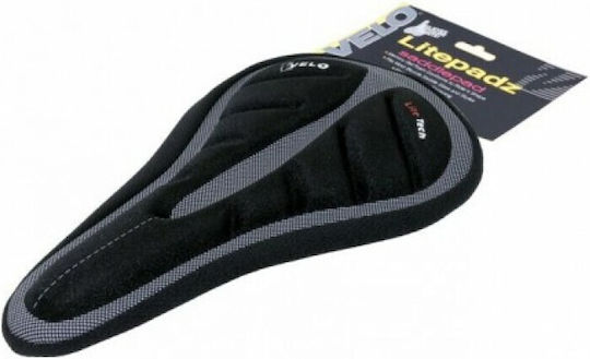 Velo Fahrradsattel Schwarz mit Gel