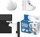 Sipo Cabinet and Drawer Lock with Magnet Plastic 4 Pieces