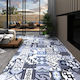 vidaXL Set Plastic Floor PVC with 55 Tiles 1.5m...