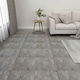 vidaXL Set Plastic Floor PVC with 55 Tiles 1.5m...