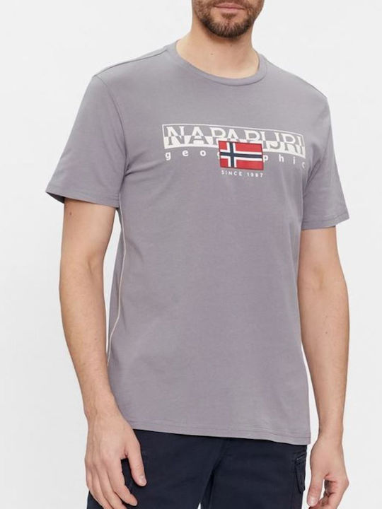 Napapijri T-shirt Γκρι