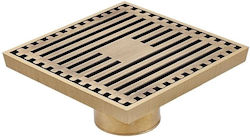 Brass Floor Cap Bronze