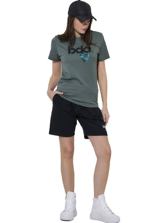 Body Action Γυναικείο T-shirt Πράσινο