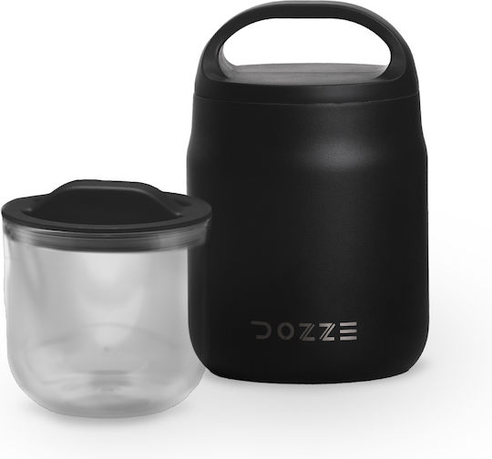 Dozze Inox Food Container Thermo Orange with Compartments 600ml