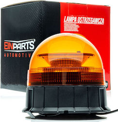 Einparts Faro Auto LED 12 / 24V Impermeabil cu Iluminare Portocalie