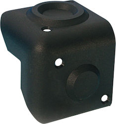 Stackable Plastic Speaker Corner 4018 Black