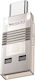 Card Reader Usb To Type-c Tf Slot 480 Mbps Polycarbonate Yesido Gray
