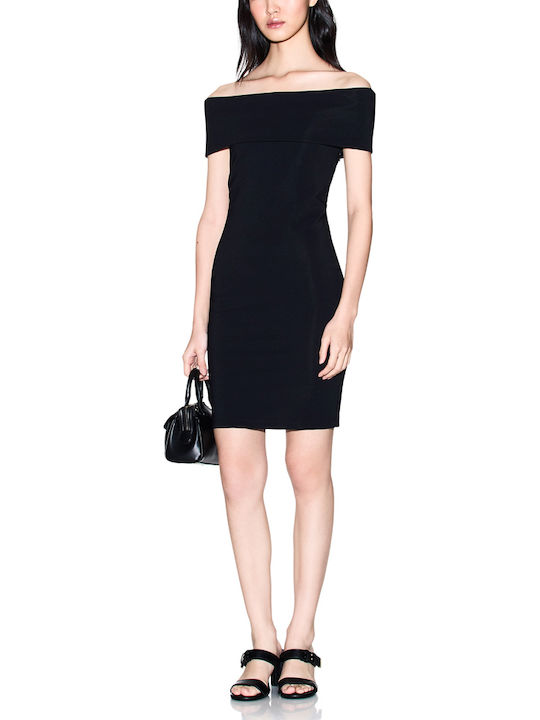 Armani Exchange Φόρεμα Βραδινό Μαύρο Armani Exchange Φόρεμα Βραδινό Μαύρο