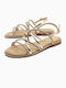 Sandale Anatomice Casual Damă Aurii