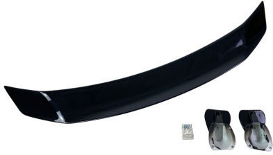 Autoheckspoiler Dach Universell 131cm Platzierung 77.5cm Schwarze Glänzend