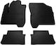 Race Axion Protective Raised Sides Car Mats Citroen C3 Picasso 2009-2017 Rubber Material Without Fasteners 4 Pieces 1003074/st