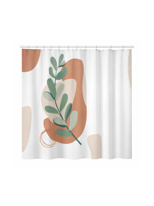 Landsh Shower Curtain 180x200cm White