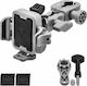 Phone Action Camera Handlebar Mount Motorcycle Rotating Adjustable Arm Grey Mh1dlj Motowolf