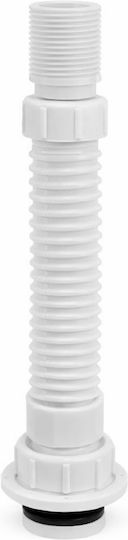 Landsh Plastic Sink Floor Drain White