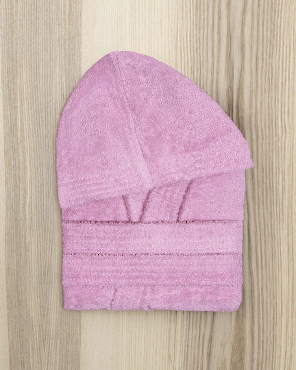 Nima Детски халат Wizard Super Pink с качулка