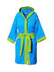 Sunshine Kids Bathrobe Turquoise with Hood