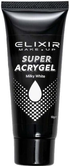 Elixir Acrygel Unghii Alb 60gr