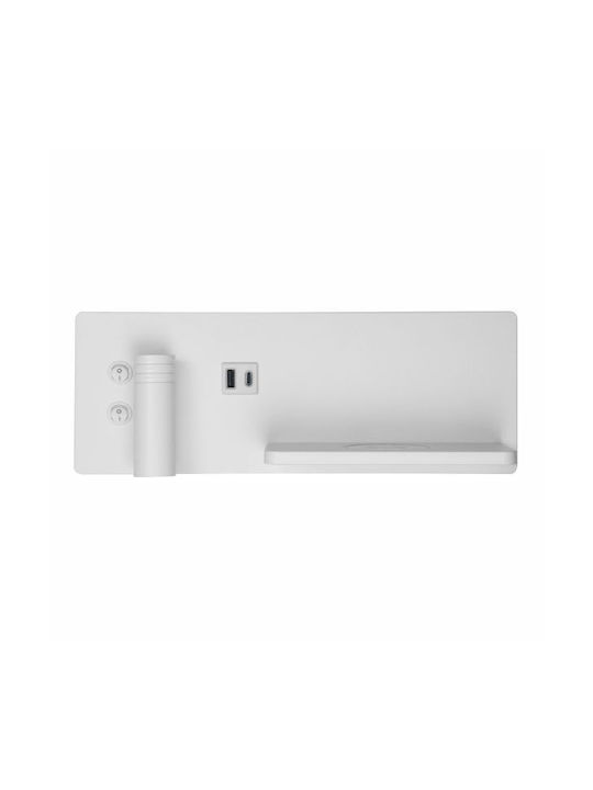 Spot Light LED Θερμό Λευκό Σποτ σε Λευκό Χρώμα