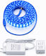 LED Strip TV 12V Blue Light 5m SMD2835 Type with Power Supply