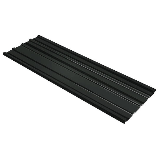 vidaXL Material De Construcție Pentru Garduri De Grădină Din Oțel 129x45x45cm 12 Bucăți
