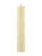 Easter Flat Candle With Box Ecru 20cm Black