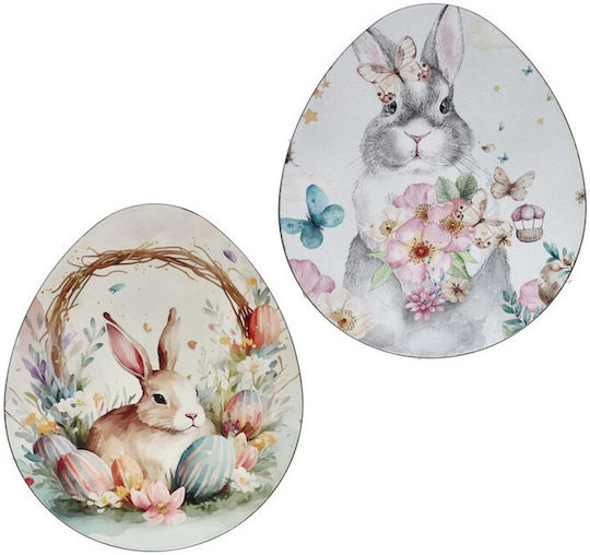 Brandani Sweet Bunny Комплект 2 Бройки Акрилни Платки Форма Яйце 29x35 См