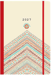 Next Boho Style Ημερήσια Ατζέντα 2027 14x21εκ.
