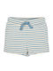 Kids Shorts/Bermuda Fabric Blue Stripe