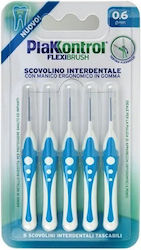 5 Plakkontrol Interdentalbürsten 0.6mm Blaue 5 Stück 5 Plakkontrol Interdentalbürsten 0.6mm Blaue 5 Stück