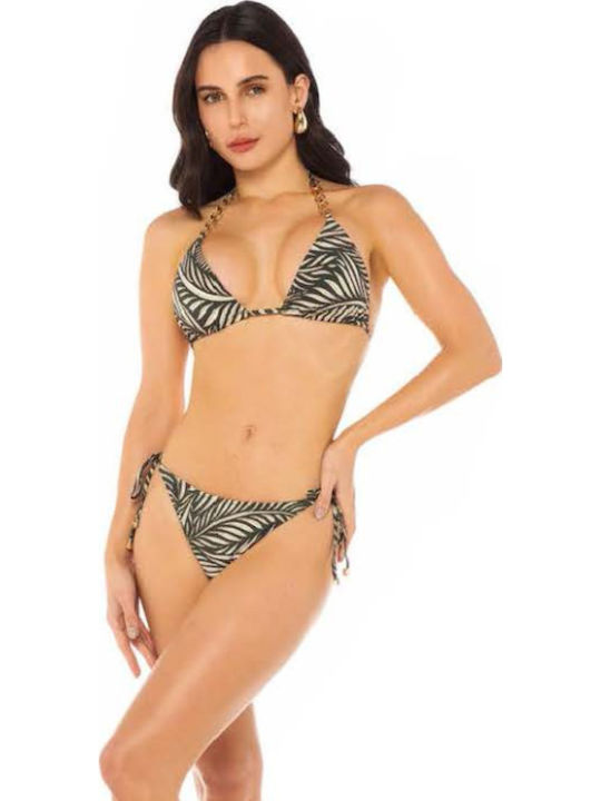 Modern Line Top Triunghi Verde