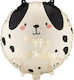 18"" Round Balloon Puppy Happy Birthday