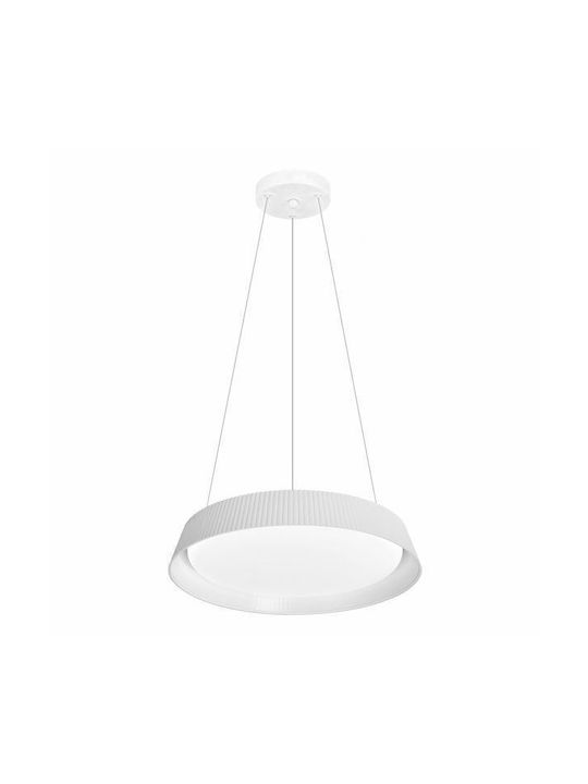 Spot Light Κρεμαστό Φωτιστικό Μαύρο LED με Ρυθμιζόμενο Λευκό Φως