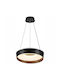 Spot Light Κρεμαστό Φωτιστικό Μαύρο LED με Ρυθμιζόμενο Λευκό Φως
