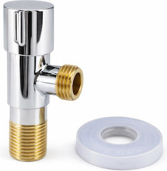 Eckventil 1/2" Hebel Wasserhahn & Ventile Set Dichtungsband
