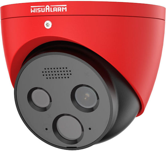 Dahua HY-FT431LFP-TD1F4 IP Термална Камера за Наблюдение Full HD+ 4MP Водоустойчива с Микрофон