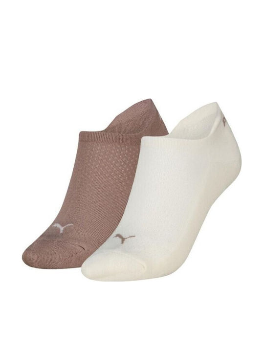 PUMA Cushioned Sports Socks Beige 2 Pairs