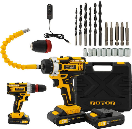 Rotor Brushless Battery Drill Driver 21V