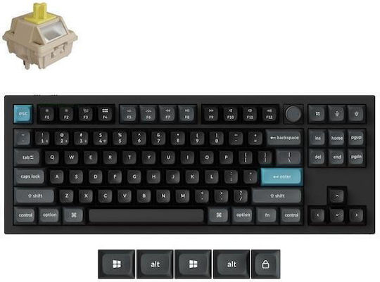 Keychron Q3 Ultra Q3U-M4 Wireless Gaming Keyboard Tenkeyless with RGB Lighting (English US)