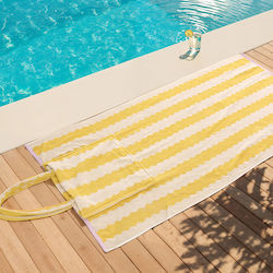 Cotton Yellow Beach Towel 150x70cm Cotton Yellow Beach Towel 150x70cm