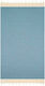 Aquablue Πετσέτα Θαλάσσης Βαμβακερή με Κρόσσια 200x100εκ.