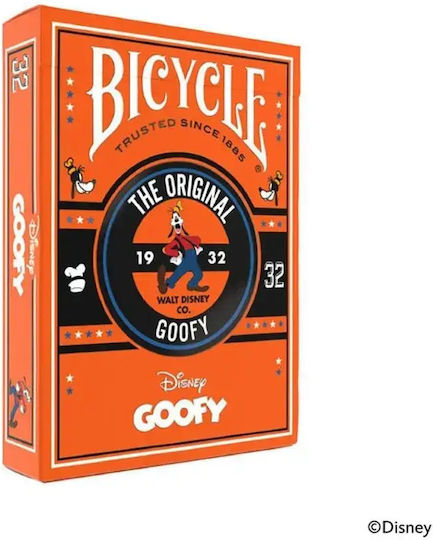 Bicycle Карти за Игра Disney Goofy Оранжева Тесте 177959 073854098622