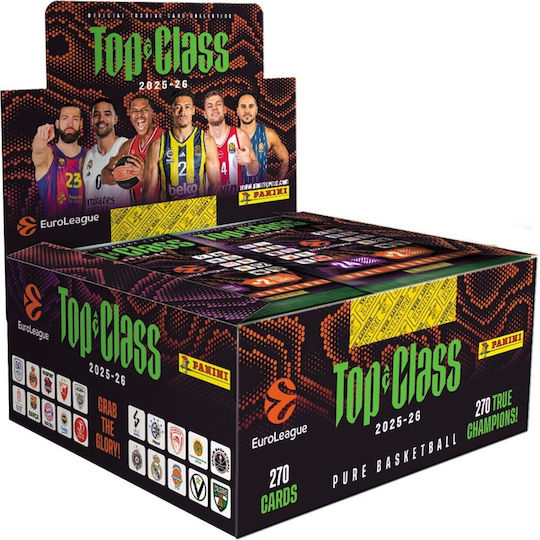 Panini Euroleague Top Class: 2026 Display Booster Box (EN) | Skroutz.mt Panini Euroleague Top Class: 2026 Display Booster Box (EN) | Skroutz.mt