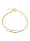 Poco Loco Women's Gold Plated Silver Bracelet