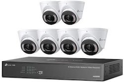 TP-LINK Σύστημα Παρακολούθησης 6 Καμερών IP 4MP