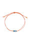 Excite-Fashion Women's Macrame Bracelet with Eye Design Made of Cord