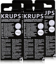 Krups Xs3000 Reinigungs Tabs Packung 4 Stück 1,5 G Jeweils Espresso Maschinen